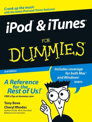 cover image of iPod and iTunes for Dummies